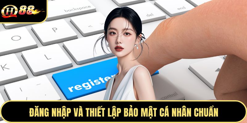 Đăng nhập và thiết lập bảo mật cá nhân chuẩn